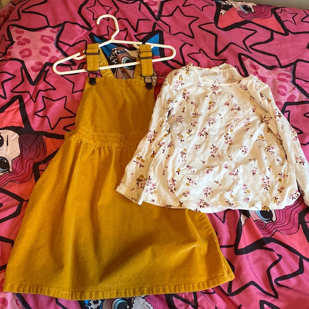 Dress with matching shirt